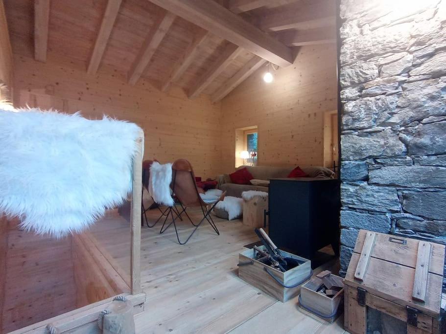 La Baita Nel Bosco Morgex Kültér fotó